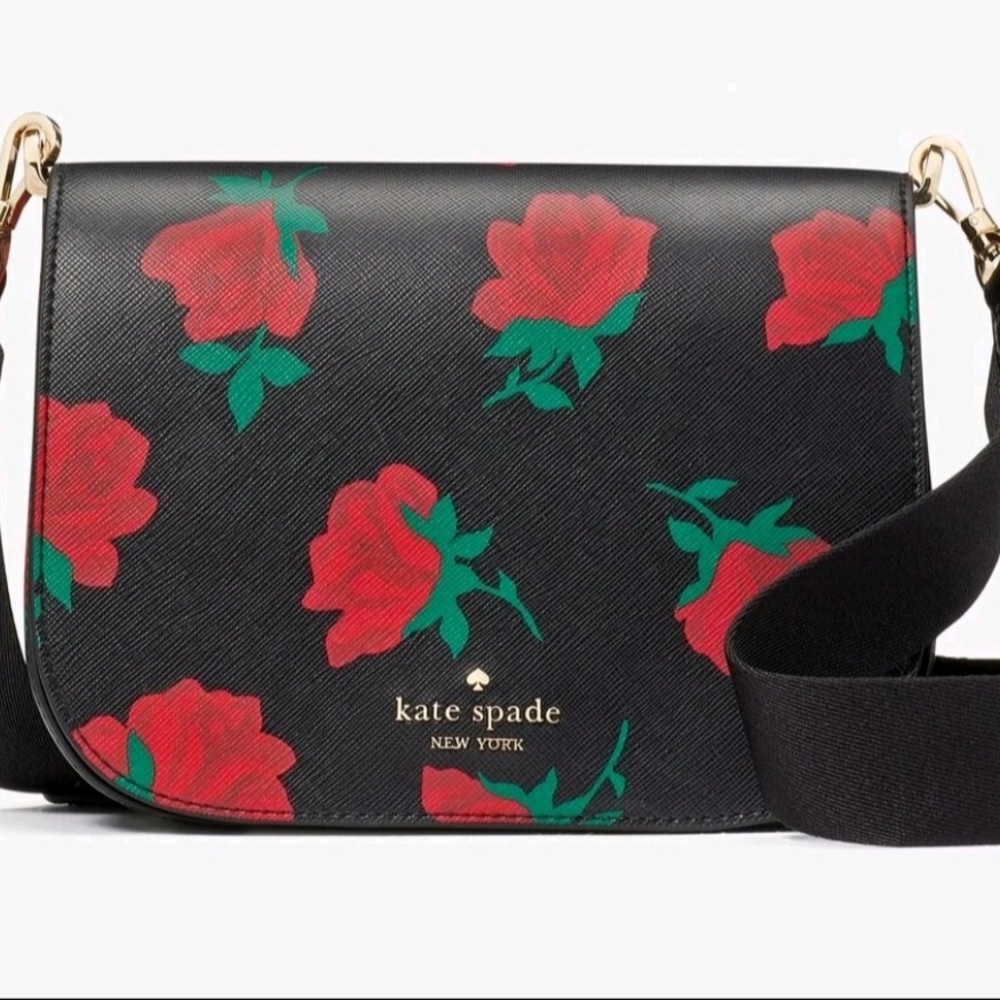 Kate Spade Rose Toss Crossbody